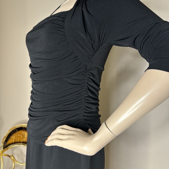 Alfani Black Stretch Midi Dress - Picture 11 of 17